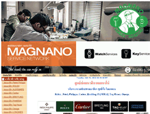 Tablet Screenshot of magnano.com